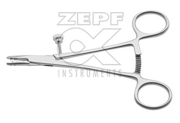 tendon seizing forceps w.screw