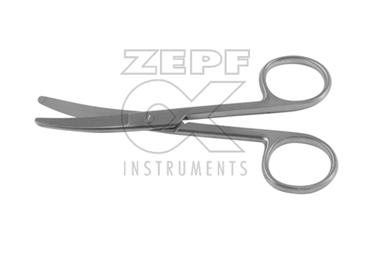 scissors, bl/bl cvd 15,5cm